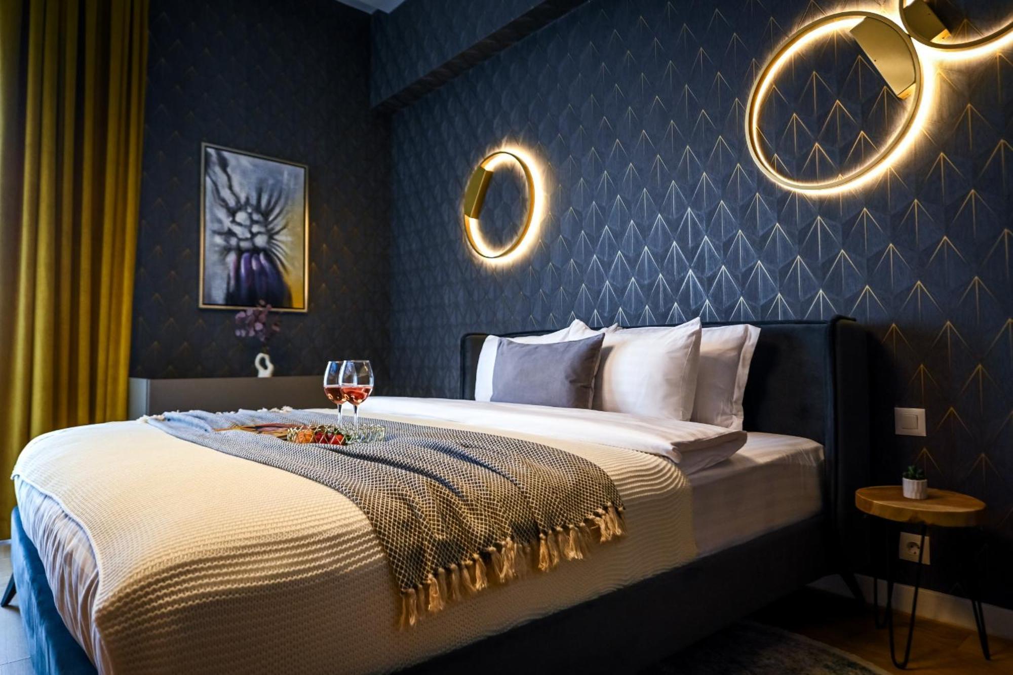 One Verdi Park Exclusive Apartments - Panoramic View & Private Parking ブカレスト 部屋 写真