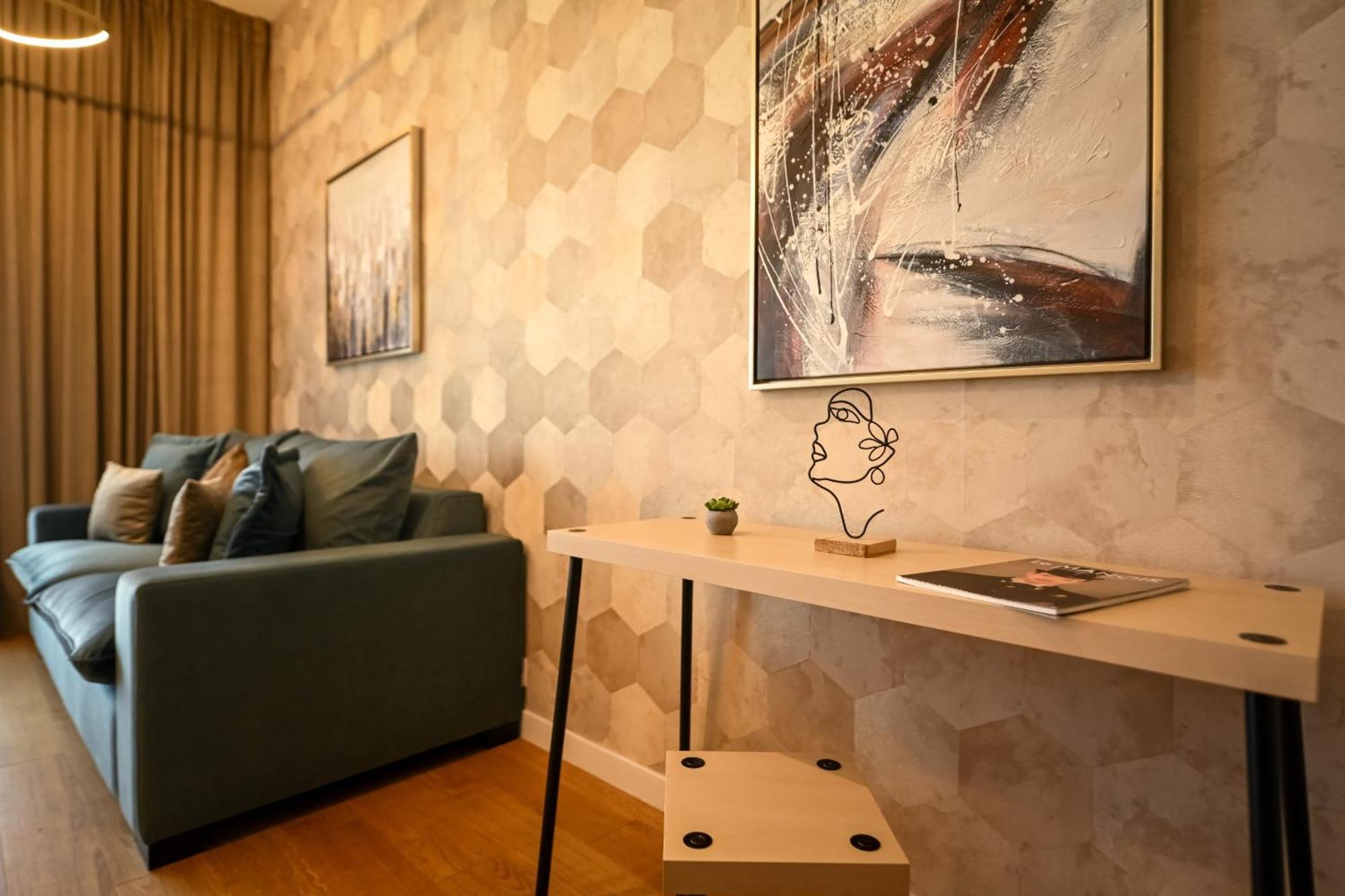 One Verdi Park Exclusive Apartments - Panoramic View & Private Parking ブカレスト 部屋 写真
