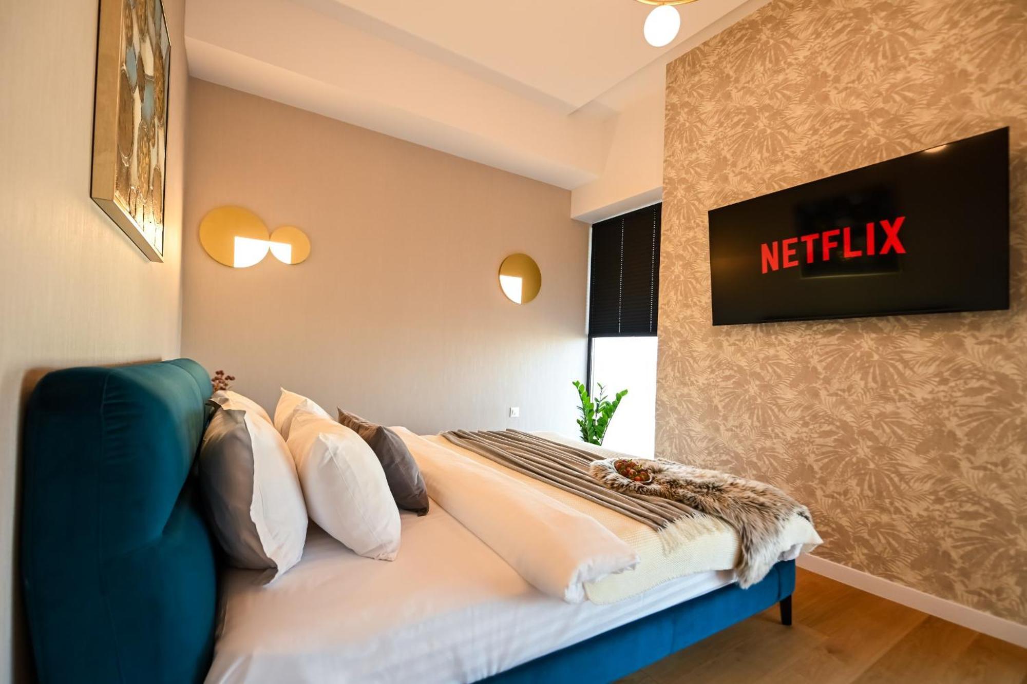 One Verdi Park Exclusive Apartments - Panoramic View & Private Parking ブカレスト 部屋 写真