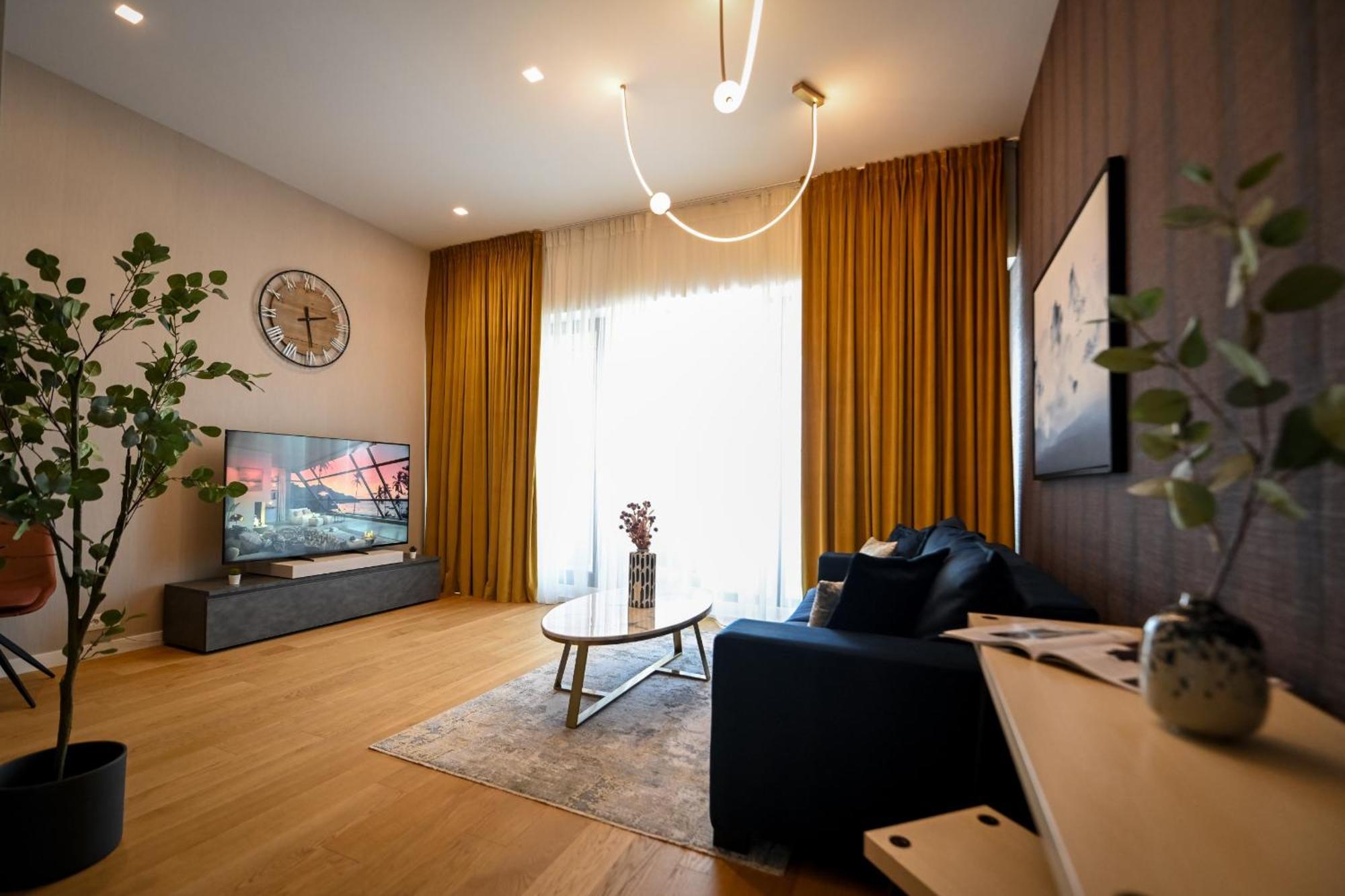 One Verdi Park Exclusive Apartments - Panoramic View & Private Parking ブカレスト 部屋 写真