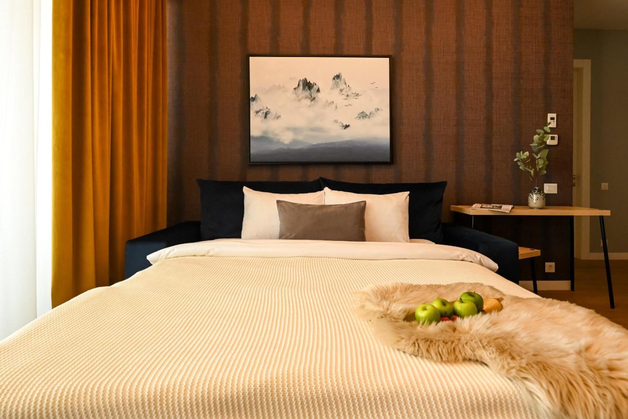 One Verdi Park Exclusive Apartments - Panoramic View & Private Parking ブカレスト 部屋 写真