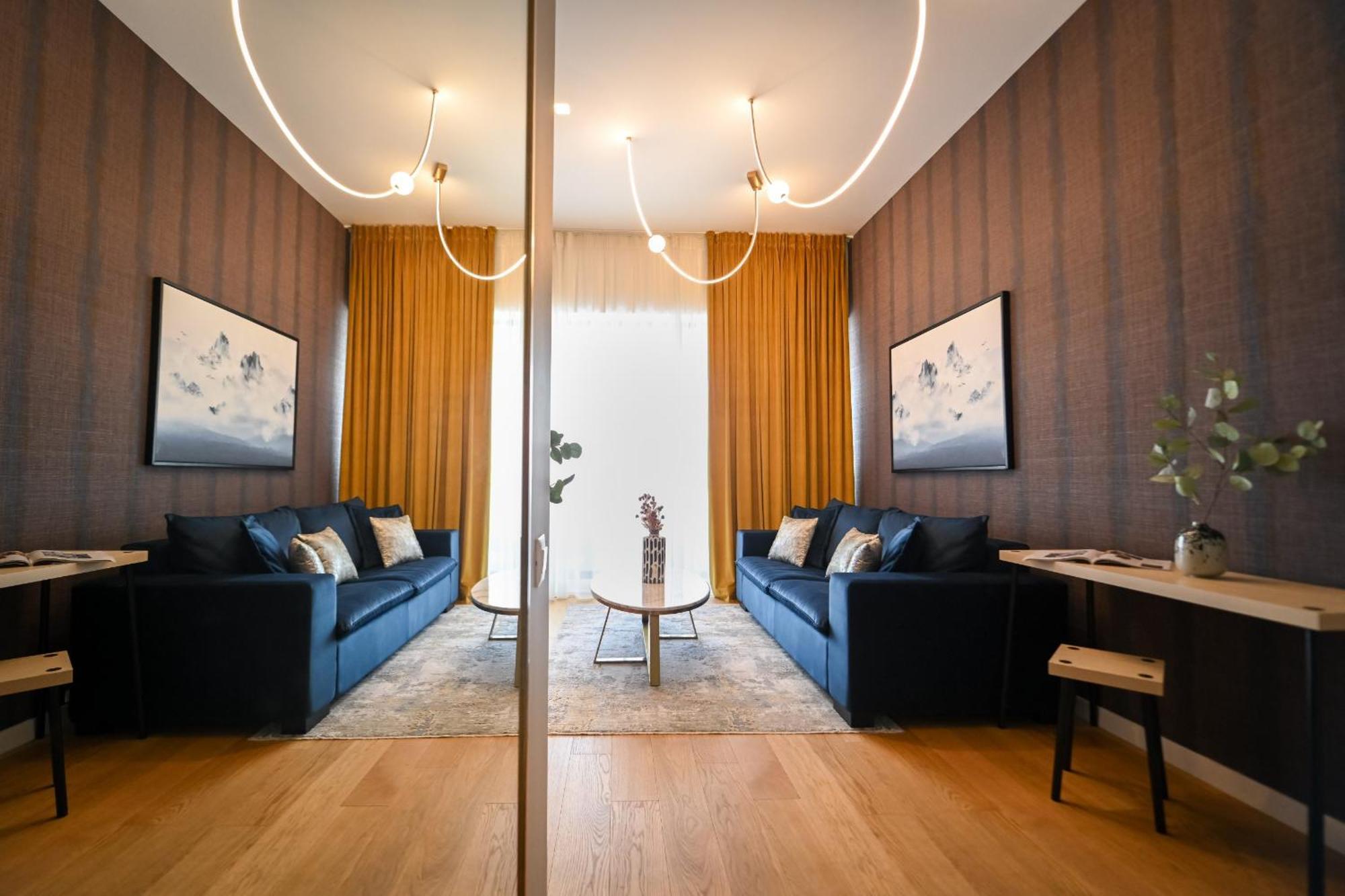 One Verdi Park Exclusive Apartments - Panoramic View & Private Parking ブカレスト 部屋 写真