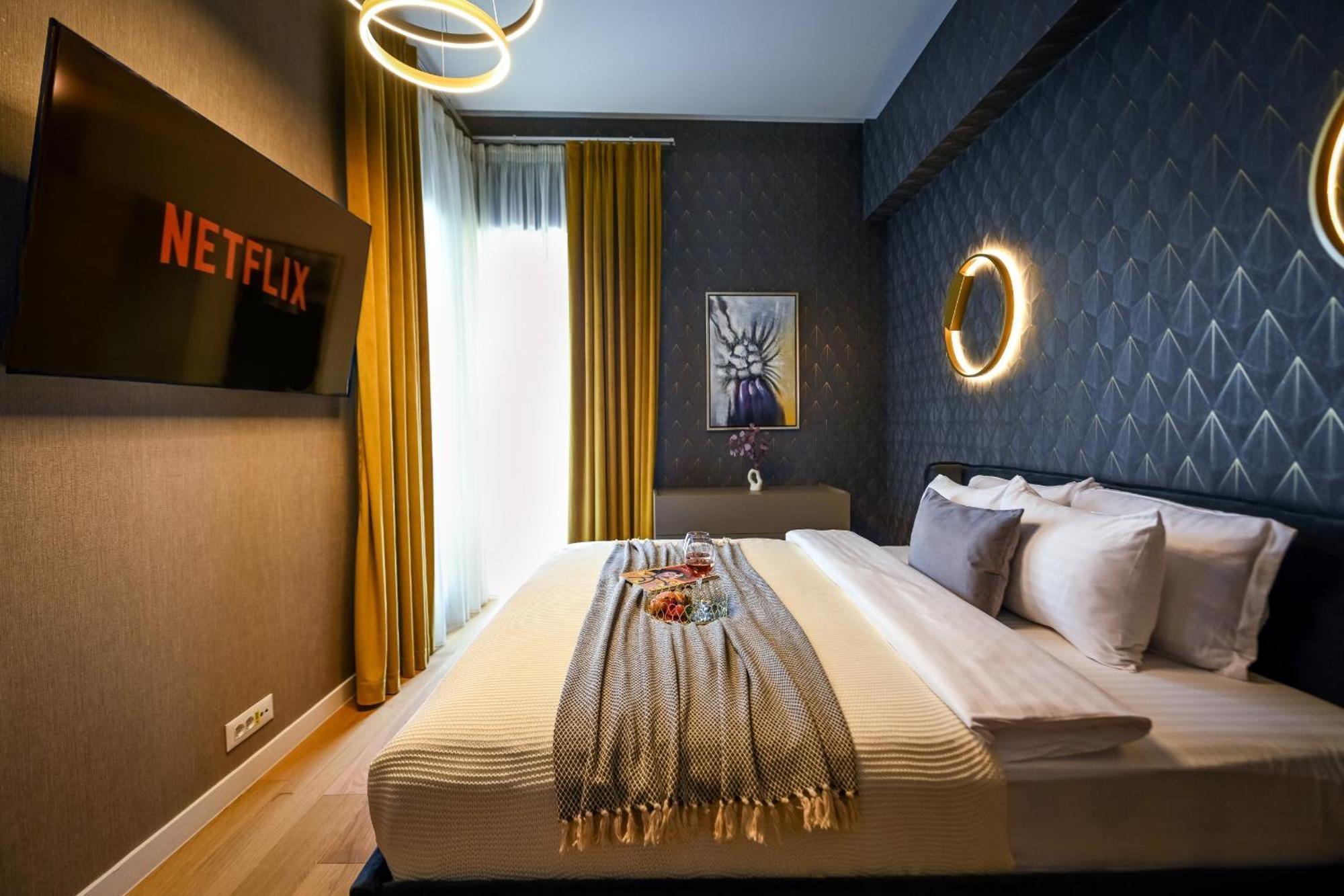 One Verdi Park Exclusive Apartments - Panoramic View & Private Parking ブカレスト 部屋 写真